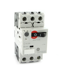 Wyłącznik silnikowy GPS1BSAN, zakres 14-20A, 10kW, Icu 25kA, dźwignia