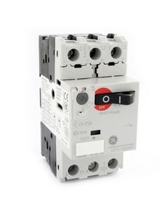 Wyłącznik silnikowy GPS1BSAP, zakres 19-25A, 11kW, Icu 25kA, dźwignia