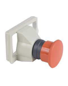 Przycisk grzybkowy GV2K011, czerwony z samopowrotem do budowy GV2MC/GV2MP