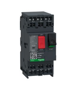 Wyłącznik silnikowy GV2ME073, 1.6-2.5A, 1,1kW, Icu 100kA, ster. przyciskami, zac.sprężynowe
