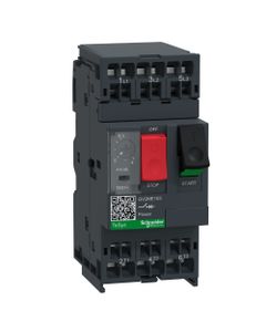 Wyłącznik silnikowy GV2ME103, 4.0-6.3A, 3kW, Icu 100kA, ster. przyciskami, zac. sprężynowe