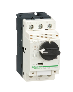 Wyłącznik silnikowy GV2P08, 2.5-4A, 1,1kW, Icu 100kA, ster. pokrętłem