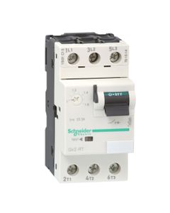 Wyłącznik silnikowy GV2RT05, 0.63-1A, 0.25kW, Icu 100kA, napęd dźwigniowy