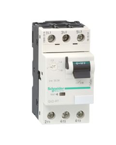 Wyłącznik silnikowy GV2RT07, 1.6-2.5A, 0.75kW, Icu 100kA, napęd dźwigniowy