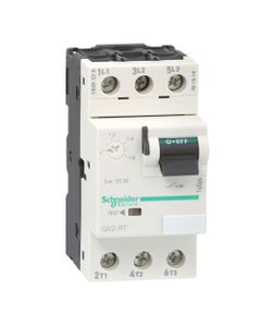 Wyłącznik silnikowy GV2RT08, 2.5-4A, 1.1kW, Icu 100kA, napęd dźwigniowy