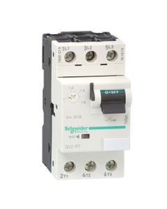 Wyłącznik silnikowy GV2RT16, 9-14A, 5.5kW, Icu 15kA, napęd dźwigniowy