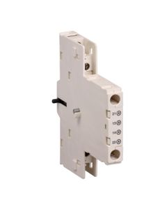 Styk pomocniczy GV3A01, 1NO+1NC montaż boczny, do wyłączników GV3ME