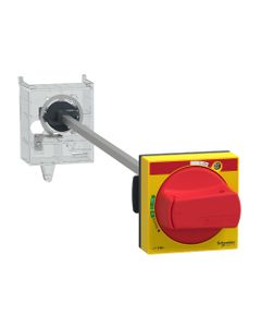 Napęd na drzwi GV3APN04 do wyłączników GV3P/L, czerwony, IP65, bez stanu wyzwalacza