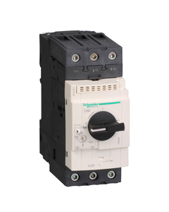 Wyłącznik silnikowy GV3P25, 17-25A, 11kW, Icu 100kA, ster. pokrętłem