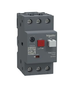 Wyłącznik silnikowy GZ1E03, 0,25..0,40A, 0,12kW, Icu 100kA, ster. przyciskami