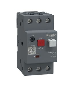 Wyłącznik silnikowy GZ1E06, 1,0..1,6A, 0,55kW, Icu 100kA, ster. przyciskami