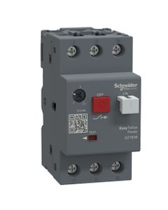 Wyłącznik silnikowy GZ1E08, 2,5..4,0A, 1,5kW, Icu 10kA, ster. przyciskami