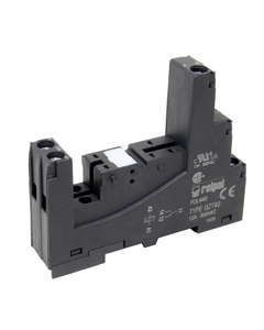 Gniazdo GZT92 czarne, do przekaźników RM87N, zaciski śrubowe, na szynę DIN