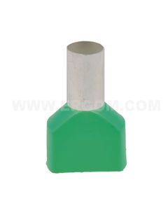 Końcówka tulejkowa HI 2X16/14 podwójna, izolowana (50 szt.)