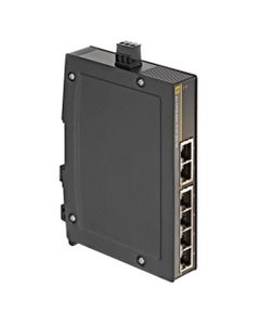 Switch Ethernet niezarządzalny Ha-VIS eCon 3060BT-A, 6-portowy RJ45, 10/100 Mbit, wąska obud. aluminiowa IP30, -40…70°C...