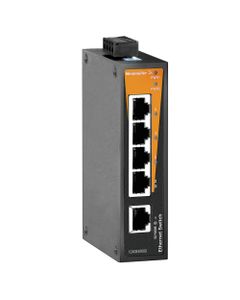 Switch Ethernet niezarządzalny IE-SW-BL05-5TX, 5-portowy RJ45, 10/100 Mbit, obud. aluminiowa IP30, -10…60°C