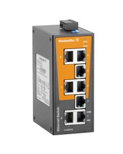 Switch Ethernet niezarządzalny IE-SW-BL08-8TX, 8-portowy RJ45, 10/100 Mbit, obud. aluminiowa IP30, -10…60°C
