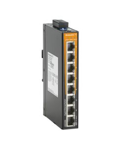 Switch Ethernet niezarządzalny IE-SW-EL08-8GT, 8-portowy RJ45, wąski (1rząd) 10/100/1000 Mbit, obud. metalowa IP30, -40…75°C