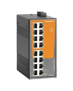 Switch Ethernet niezarządzalny IE-SW-EL16-16TX, 16-portowy RJ45, 10/100 Mbit, obud. metalowa IP30, -40…75°C
