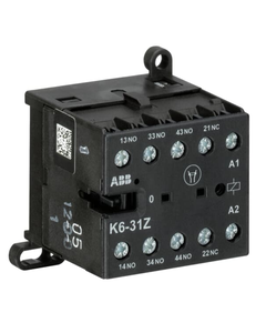 Stycznik pomocniczy K6-31Z-84, 6A, styki 3NO+1NC, cewka 110-127V AC