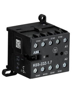 Stycznik pomocniczy K6S-22Z-1.7-71, 6A, styki 2NO+2NC, cewka 24V DC