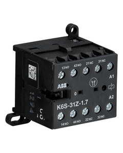 Stycznik pomocniczy K6S-31Z-1.7-71, 6A, styki 3NO+1NC, cewka 24V DC