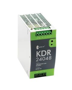 Zasilacz impulsowy KDR 24048, 240W, 48V DC 5A, zasil. 88-264V AC / 124-370V DC, obud. metalowa