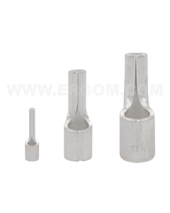 Końcówka igiełkowa KI 0,5-10 nieizolowana, 0.2-0.5 mm2 (100 szt.)