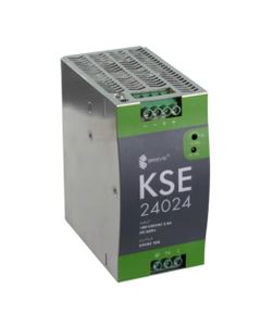 Zasilacz impulsowy KSE 24024M, 240W, 24V DC 10A, zasil. 85-264V AC, obud. metalowa