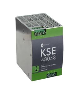 Zasilacz impulsowy KSE 48048M, 480W, 48V DC 10A, zasil. 85-264V AC, obud. metalowa