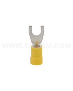 Końcówka widełkowa KWI 6/5 izolowana, 4-6 mm2 (100 szt.)