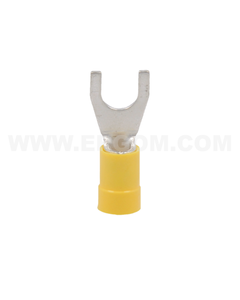 Końcówka widełkowa KWI 6/6 izolowana, 4-6 mm2 (100 szt.)