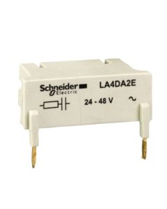Moduł tłumiący LA4DA2E, 24..48V AC, obwód RC, do styczników LC1D80/D150