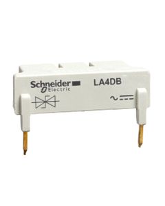 Moduł tłumiący LA4DC3U, 24...250V DC, dioda gasząca, do styczników LC1D80/95