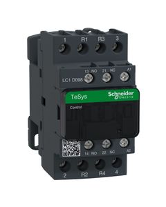 Stycznik LC1D098P7, 4bieg-2NO+2NC, 20A w AC1, cewka 230V 50/60 Hz, styki pom. 1NO+1NC