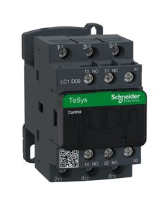 Stycznik LC1D09P7, 3bieg-3NO, 9A w AC3, 4kW, cewka 230V 50/60Hz, styki pom. 1NO+1NC