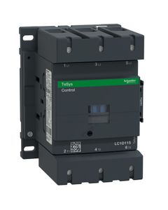 Stycznik LC1D115M7, 3bieg-3NO, 115A w AC3, 55kW, cewka 220V 50/60Hz, styki pom. 1NO+1NC