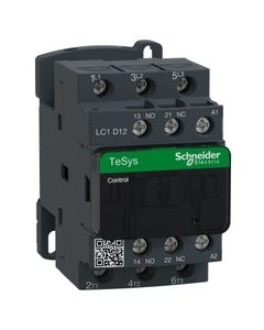 Stycznik LC1D12D5, 3bieg-3NO, 12A w AC3, 5.5kW, cewka 42V 50Hz, styki pom. 1NO+1NC