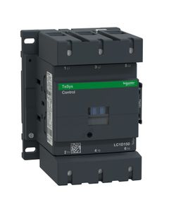Stycznik LC1D150BD, 3bieg-3NO, 150A w AC3, 75kW, cewka 24V DC, styki pom. 1NO+1NC