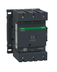 Stycznik LC1D150F7, 3bieg-3NO, 150A w AC3, 75kW, cewka 110V 50/60Hz, styki pom. 1NO+1NC