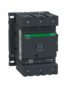 Stycznik LC1D150U7, 3bieg-3NO, 150A w AC3, 75kW, cewka 240V 50/60Hz, styki pom. 1NO+1NC