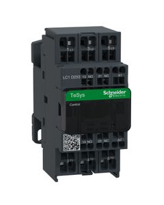 Stycznik LC1D253P7, 3bieg-3NO, 25A w AC3, 11kW, cewka 230V 50/60Hz, styki pom. 1NO+1NC