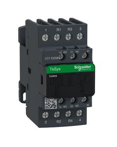 Stycznik LC1D258D7, 4bieg-2NO+2NC, 40A w AC1, cewka 42V 50/60 Hz, styki pom. 1NO+1NC
