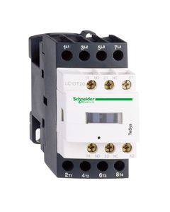 Stycznik LC1D258ED, 4bieg-2NO+2NC, 40A w AC1, cewka 48V DC, styki pom. 1NO+1NC