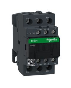 Stycznik LC1D25P7, 3bieg-3NO, 25A w AC3, 11kW, cewka 230V 50/60Hz, styki pom. 1NO+1NC