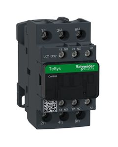 Stycznik LC1D32B5, 3bieg-3NO, 32A w AC3, 15kW, cewka 24V 50Hz, styki pom. 1NO+1NC