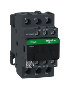 Stycznik LC1D32F7, 3bieg-3NO, 32A w AC3, 15kW, cewka 110V 50/60Hz, styki pom. 1NO+1NC
