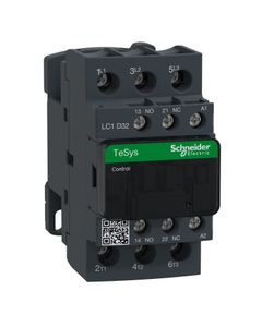 Stycznik LC1D32S7, 3bieg-3NO, 32A w AC3, 15kW, cewka 500V 50/60Hz, styki pom. 1NO+1NC