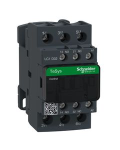 Stycznik LC1D32T7, 3bieg-3NO, 32A w AC3, 15kW, cewka 480V 50/60Hz, styki pom. 1NO+1NC