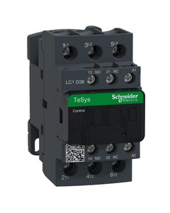 Stycznik LC1D38D5, 3bieg-3NO, 38A w AC3, 18.5kW, cewka 42V 50Hz, styki pom. 1NO+1NC